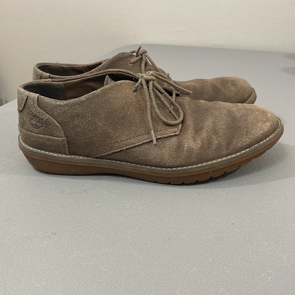 Timberland Suede Finish Oxford. Size 9.5. - Picture 4 of 16